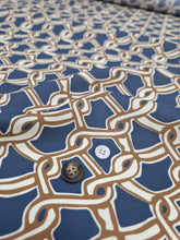 Carica l'immagine nel visualizzatore di Gallery, Pantaloncino Shorts Bermuda nodo marino 100% Cotone 2 tasche laterali Made in Italy