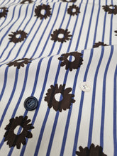 Load image into Gallery viewer, Pantaloncino Shorts Bermuda Micro Fantasia Rigata 100% Cotone 2 tasche laterali Made in Italy