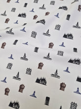 Carica l'immagine nel visualizzatore di Gallery, Bermuda Pantaloncino Fantasia Milano Puro Cotone Shorts 2 tasche laterali Made in Italy