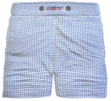 Carica l'immagine nel visualizzatore di Gallery, Bermuda Pantaloncino puro cotone popeline fantasia Shorts 2 tasche laterali Made in Italy