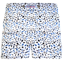 Carica l&#39;immagine nel visualizzatore di Gallery, Bermuda Pantaloncino puro cotone fantasia Shorts 2 tasche laterali Made in Italy
