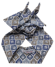 Load image into Gallery viewer, Turbante Fantasia Design puro cotone Made in Italy Fascia Capelli hairband