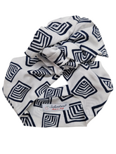 Load image into Gallery viewer, Turbante Fantasia Design puro cotone Made in Italy Fascia Capelli hairband