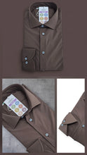 Carica l'immagine nel visualizzatore di Gallery, Camicia Stretch No Stiro No Piega No Iron anti alone made in italy massima traspirabilità