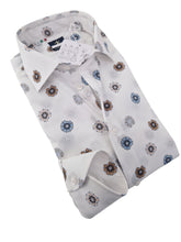 Carica l'immagine nel visualizzatore di Gallery, Camicia Fantasia floreale Made in Italy
