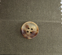 Carica l'immagine nel visualizzatore di Gallery, Giacca Overshirt Field Jacket Gabardina verdone militare 4 tasche gabardina 100% cotone Made in Italy