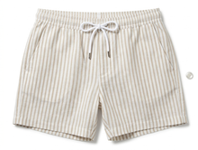 Carica l'immagine nel visualizzatore di Gallery, Boxer Mare Bermuda Cotone lino costume da bagno Made in Italy Shorts 2 tasche laterali