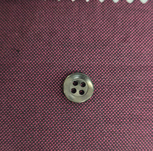 Carica l'immagine nel visualizzatore di Gallery, Camicia bordeaux vinaccia 100% cotone oxford Made in Italy