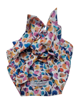 Carica l'immagine nel visualizzatore di Gallery, Turbante Fantasia design cotone Made in Italy Fascia Capelli hairband