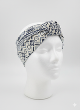 Load image into Gallery viewer, Turbante fantasia Bandana cotone Fascia Capelli Made in Italy Hairband headband