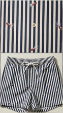 Carica l'immagine nel visualizzatore di Gallery, Boxer Mare Bermuda 100% Cotone costume da bagno Made in Italy Shorts 2 tasche laterali
