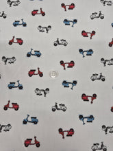 Carica l'immagine nel visualizzatore di Gallery, Camicia Donna Vespa collection multicolor Casual Camicione puro Cotone Made in Italy