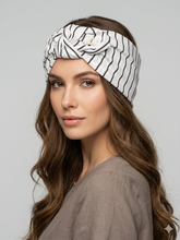 Carica l'immagine nel visualizzatore di Gallery, Turbante fantasia in cotone anallergico Fascia Capelli Made in Italy Hairband headband