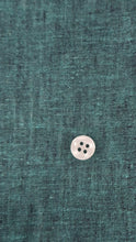 Carica l'immagine nel visualizzatore di Gallery, Turbante verdone salva in cotone lino Fascia Capelli Made in Italy Hairband headband