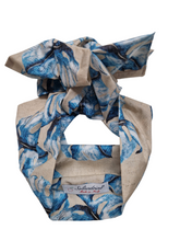 Carica l'immagine nel visualizzatore di Gallery, Turbante Fantasia design cotone Made in Italy Fascia Capelli hairband