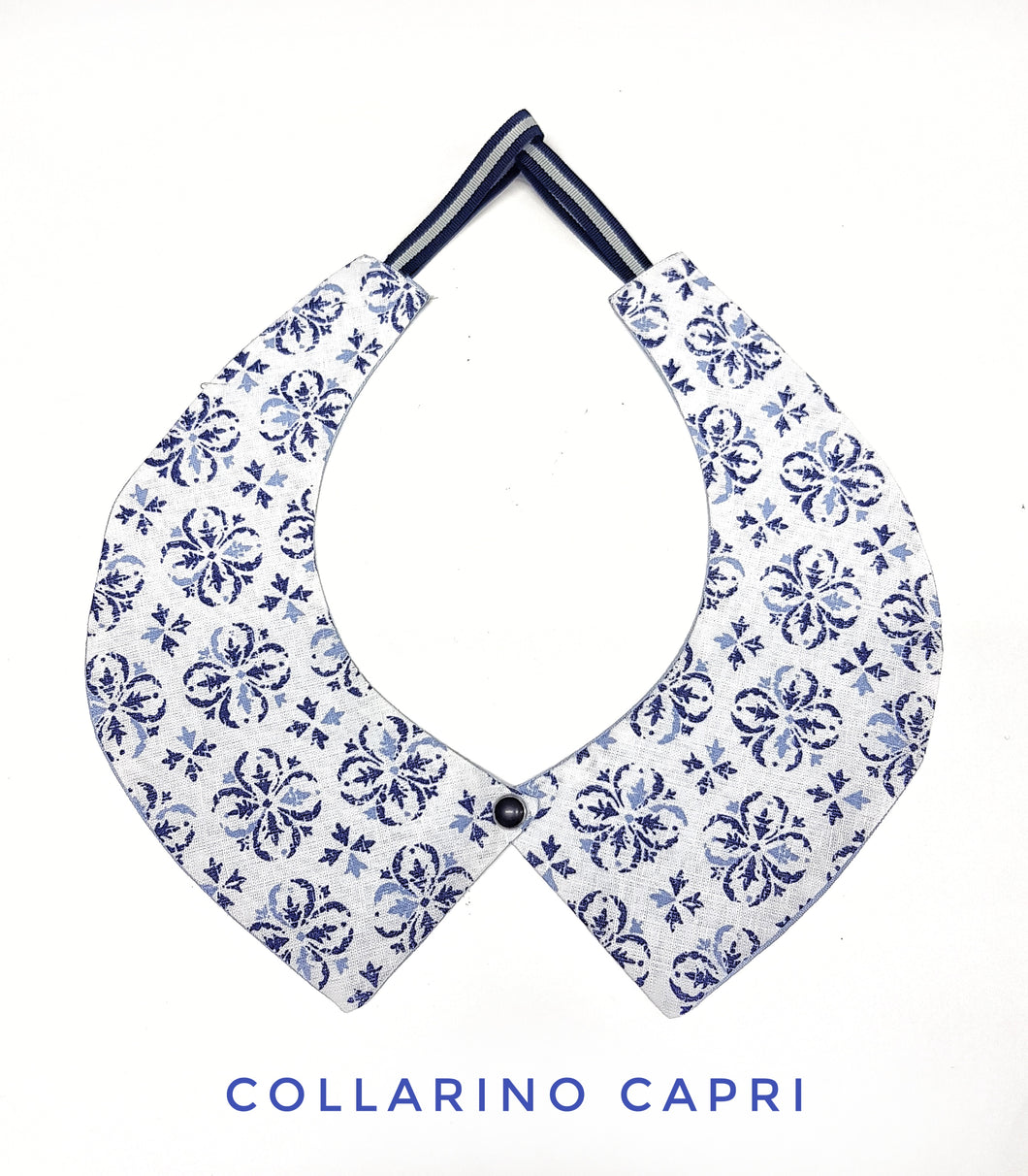 Colletto Donna fashion Design Capri collarino cotone