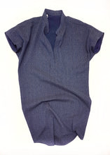 Carica l'immagine nel visualizzatore di Gallery, Copricostume Abito Camicia Caftano donna fantasia Ischia pois cotone lino Made in italy