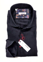 Load image into Gallery viewer, Camicia puro Lino Nero made in italy - Camicia nera Lino
