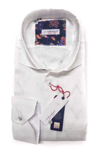 Carica l'immagine nel visualizzatore di Gallery, Camicia Bianca Puro Lino Made in Italy - white Linen Shirt