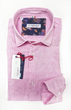 Carica l&#39;immagine nel visualizzatore di Gallery, Camicia Rosa puro Lino made in Italy - Pink Linen Shirt
