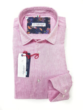Load image into Gallery viewer, Camicia Rosa puro Lino made in Italy - Pink Linen Shirt