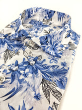 Carica l'immagine nel visualizzatore di Gallery, Camicia fantasia hawaii viscosa bowling morbidissima paisley made in italy