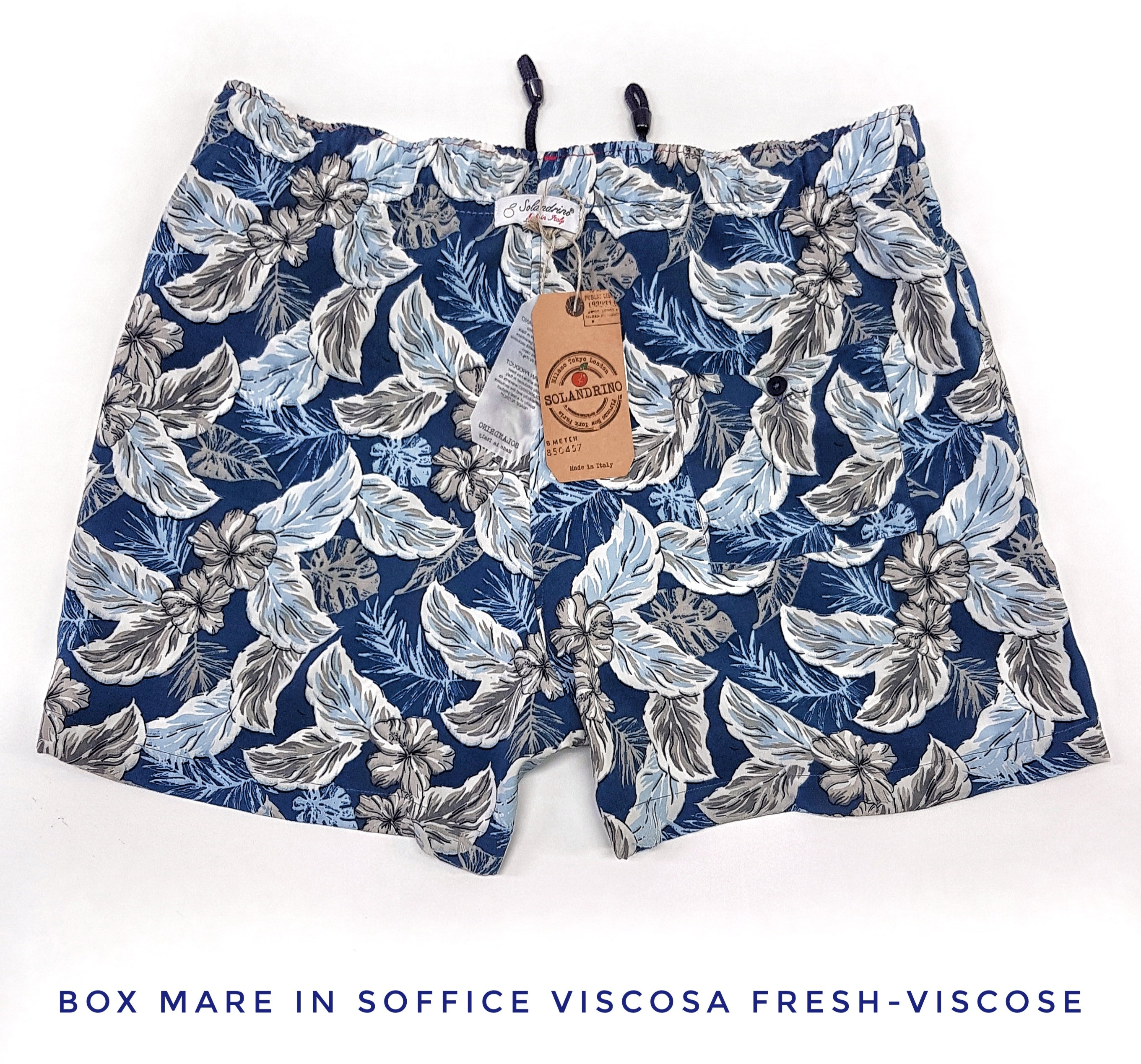 Costume da Bagno slip interno Boxer mare Uomo in Morbidissima Viscosa