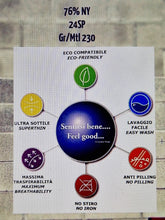 Carica l'immagine nel visualizzatore di Gallery, Camicia No Stiro fasciata Blu Stretch tessuto fresco anti alone Rigato blu Performance Made in Italy