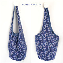 Load image into Gallery viewer, Borsa Mare in tessuto cotone fashion paisley 18 Made in Italy
