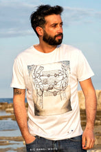 Load image into Gallery viewer, T-shirt made in Italy fantasia Big Bang 100% cotone jersey pettinato
