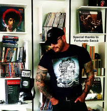 Load image into Gallery viewer, T-shirt made in Italy fantasia Eolo 100% cotone jersey pettinato -DESIGN Eolo -