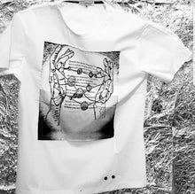 Load image into Gallery viewer, T-shirt made in Italy fantasia Big Bang 100% cotone jersey pettinato