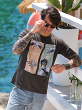 Carica l'immagine nel visualizzatore di Gallery, Tshirt made in Italy fantasia strike the pose 100% cotone jersey pettinato -DESIGN -