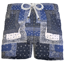 Load image into Gallery viewer, Pantaloncino  Shorts Bermuda Fantasia 100% Cotone 2 tasche laterali Made in Italy

