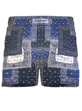 Load image into Gallery viewer, Pantaloncino  Shorts Bermuda Fantasia 100% Cotone 2 tasche laterali Made in Italy
