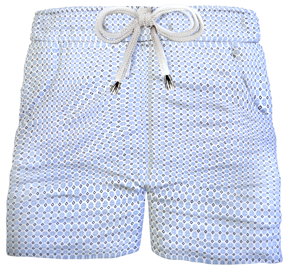 Bermuda Pantaloncino puro cotone popeline Shorts 2 tasche laterali Made in Italy