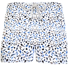 Carica l&#39;immagine nel visualizzatore di Gallery, Bermuda Pantaloncino puro cotone fantasia Shorts 2 tasche laterali Made in Italy
