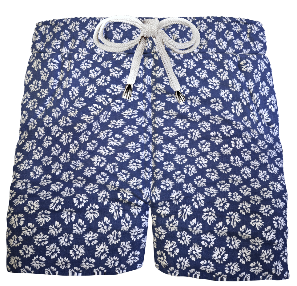 Pantaloncino Shorts Bermuda Fantasia  100% cotone 2 tasche laterali Made in Italy