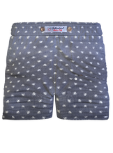 Carica l&#39;immagine nel visualizzatore di Gallery, Pantaloncino Shorts Bermuda fantasia bike bicicletta 100% Cotone 2 tasche laterali Made in Italy
