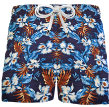 Load image into Gallery viewer, Bermuda Shorts Fantasia Hawaii Fresca Viscosa cotone  Pantaloncino 2 tasche laterali Made in Italy
