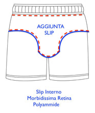 Carica l&#39;immagine nel visualizzatore di Gallery, Pantaloncino  Shorts Bermuda Fasciato a righe  Verde 100% Cotone 2 tasche laterali Made in Italy
