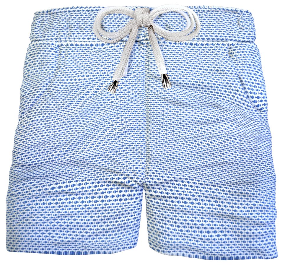 Bermuda Pantaloncino puro cotone popeline Shorts 2 tasche laterali Made in Italy