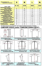 Carica l&#39;immagine nel visualizzatore di Gallery, Camicia Donna Casual Camouflage mimetico Camicione Casual puro Cotone  Made in Italy
