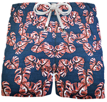 Carica l&#39;immagine nel visualizzatore di Gallery, Bermuda Pantaloncino Puro cotone fantasia Shorts 2 tasche laterali Made in Italy
