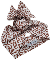 Carica l&#39;immagine nel visualizzatore di Gallery, Turbante Fantasia Design cotone  Made in Italy Fascia Capelli hairband

