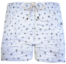 Carica l&#39;immagine nel visualizzatore di Gallery, Bermuda Boxer Pantaloncino puro Cotone Shorts 2 tasche laterali Made in Italy
