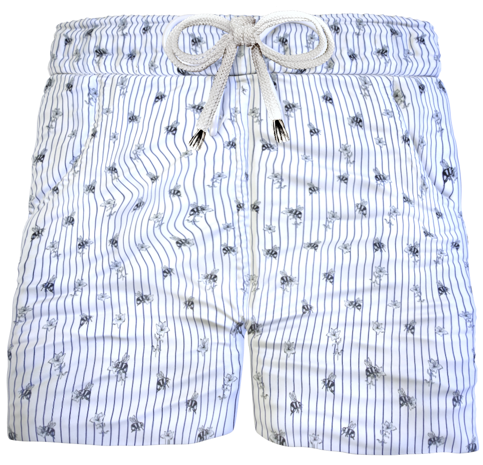 Bermuda Boxer Pantaloncino puro Cotone Shorts 2 tasche laterali Made in Italy