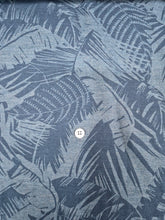 Carica l&#39;immagine nel visualizzatore di Gallery, Camicia Denim Donna fantasia foliage fit Casual Camicione puro Cotone Made in Italy
