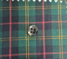 Carica l'immagine nel visualizzatore di Gallery, Turbante principe di galles verde in cotone anallergico Fascia Capelli Made in Italy Hairband headband
