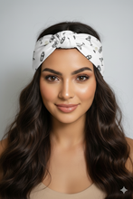 Carica l&#39;immagine nel visualizzatore di Gallery, Turbante in cotone fantasia cocktail Gin Spritz Wine Vodka Drink Made in Italy Fascia Capelli Hairband headband
